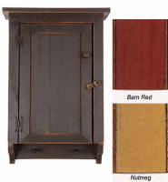 Allison Paneled Cabinet Nutmeg