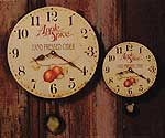 Apple spice clock