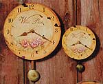 wild rose clock