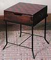 Game Table on Iron Base