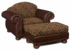 North Lodge chair and ottoman